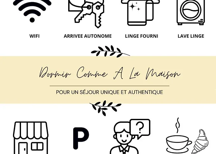 Plume - Comme A La Maison Apartment Guérande